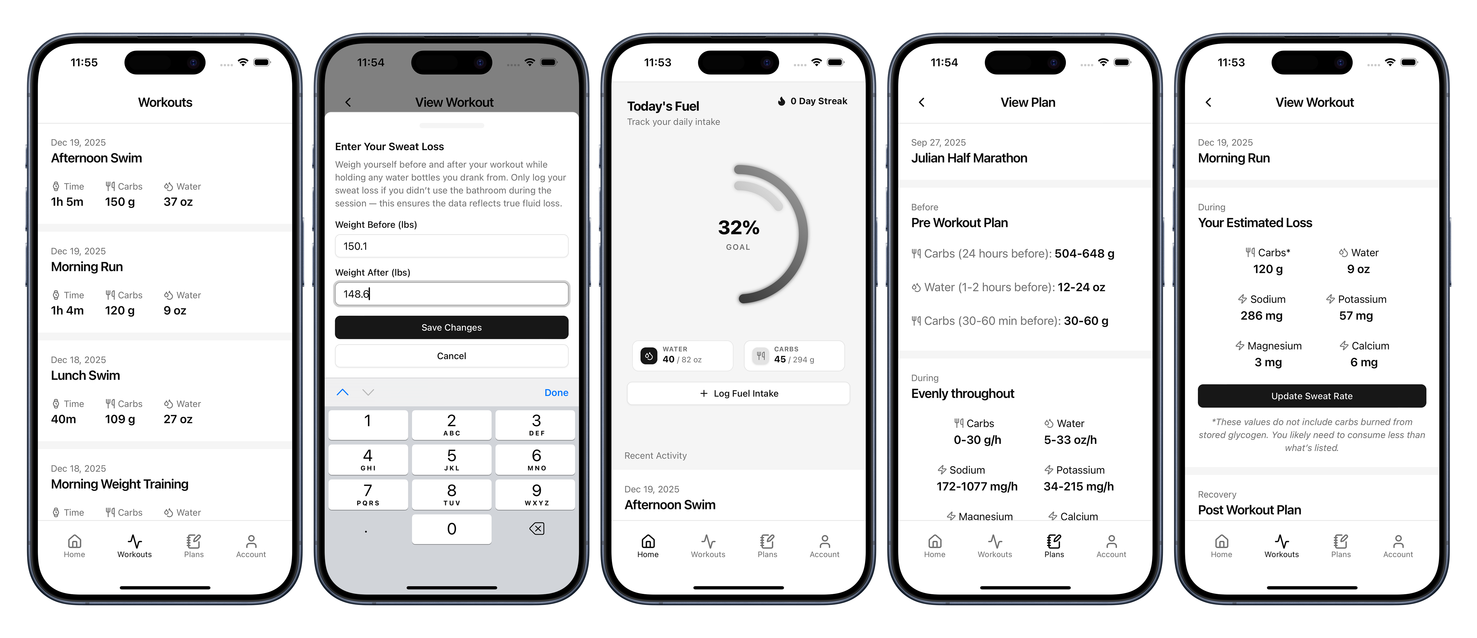 Exact Fuel App Dashboard