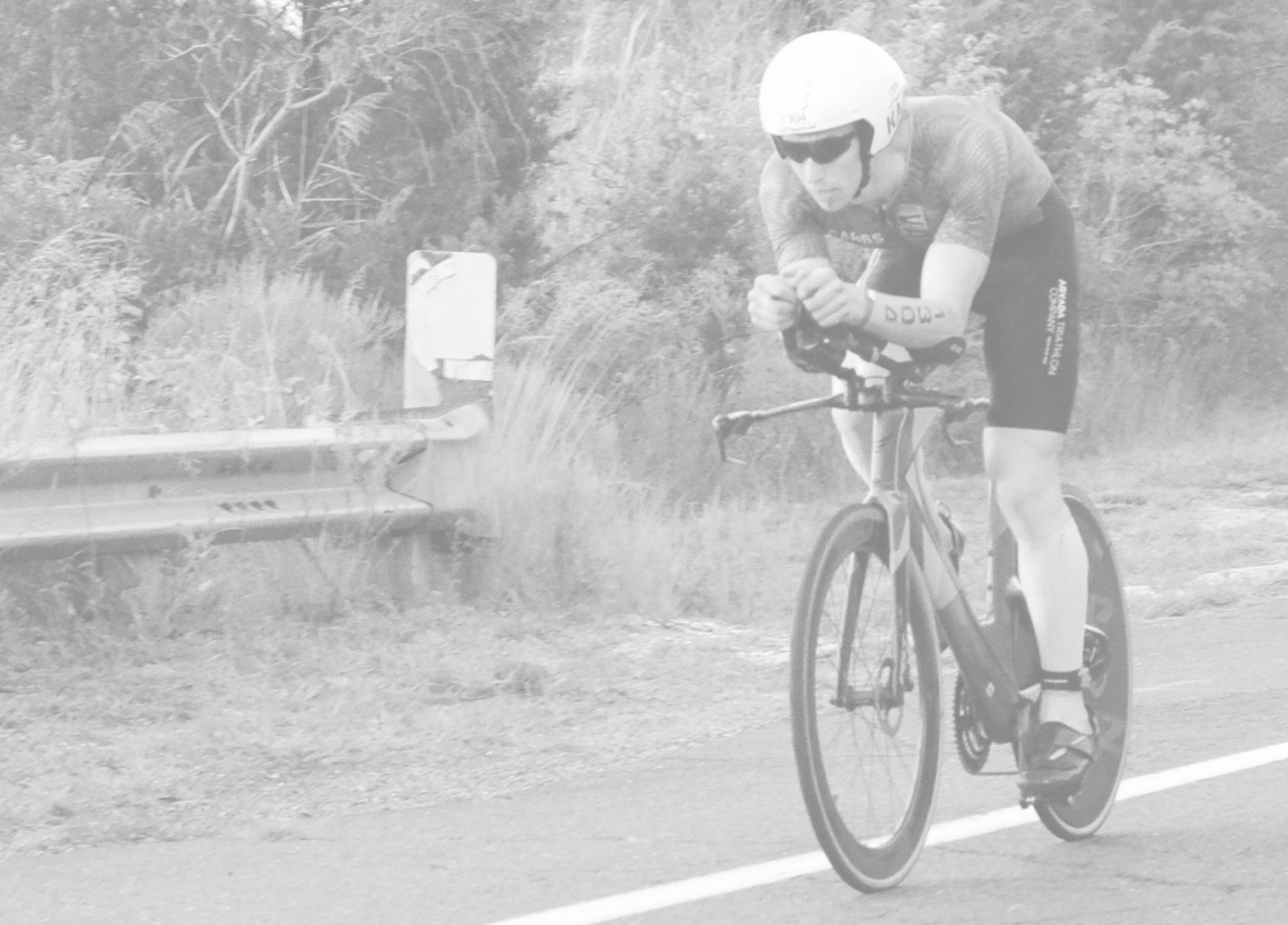 Endurance athlete cycling